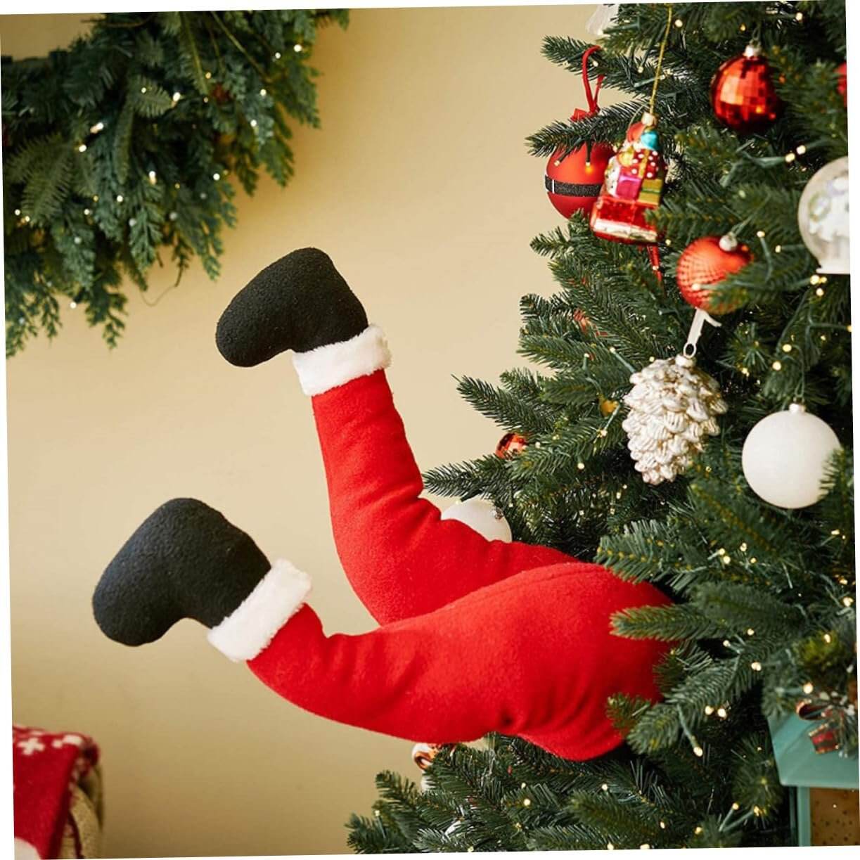 🔥Christmas Sale 🎅Santa Legs Christmas Decoration