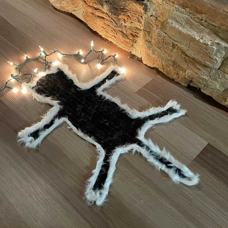 🔥LAST DAY SALE 70% OFFFried Cat🐈‍⬛ Rug - Funny Christmas Gift