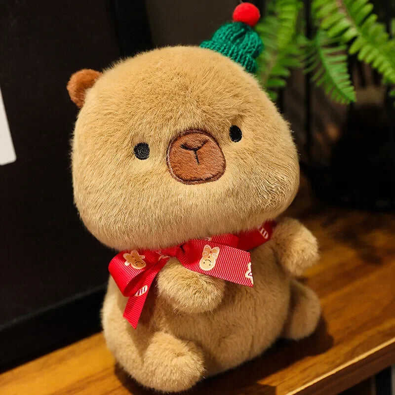 🎅Xmas Hot Sale 67% OFF🎄Capybara Christmas Plush Display