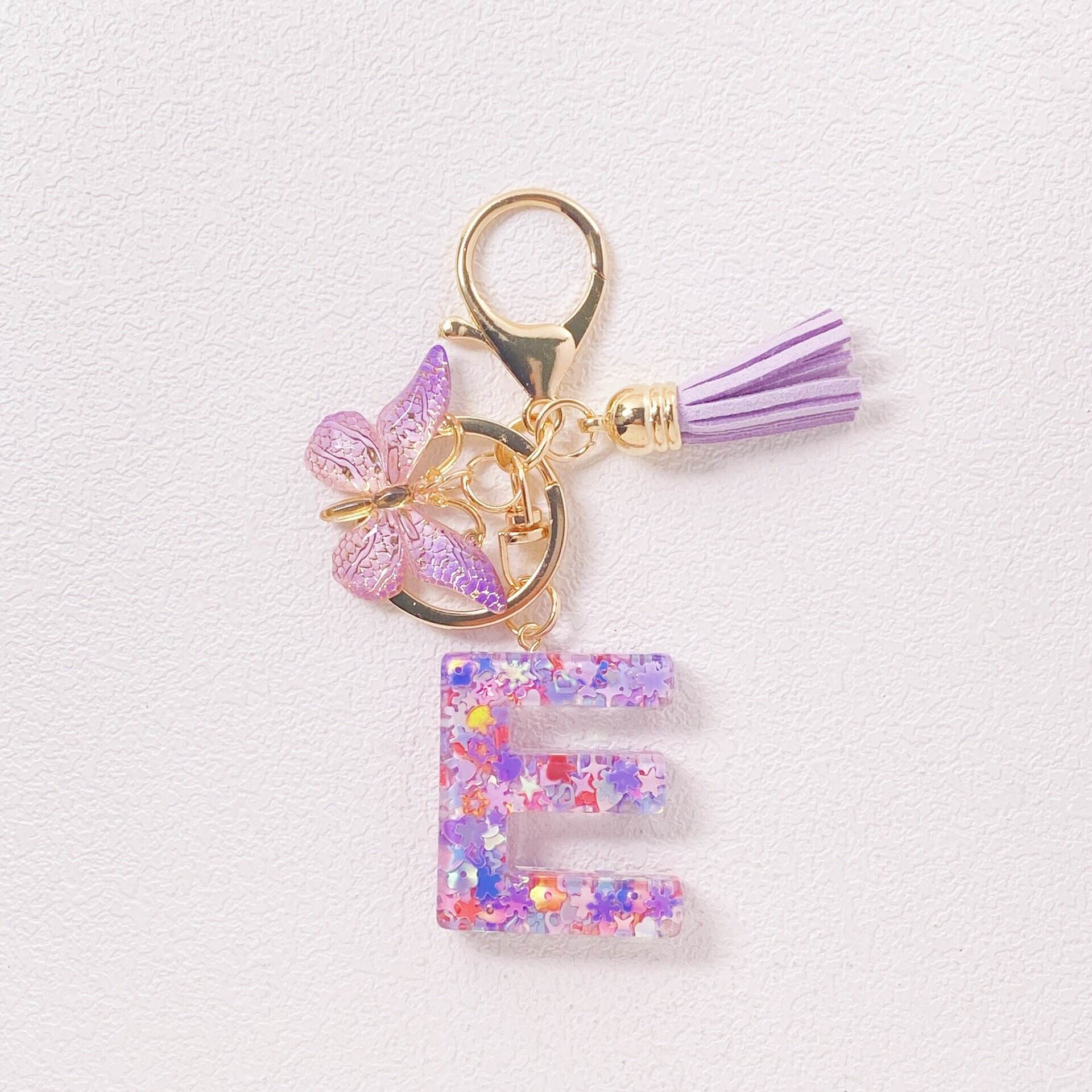 ⏰BUY 1 GET 1 FREE ONLY TODAY🌼Initial Letter Keychains🦋