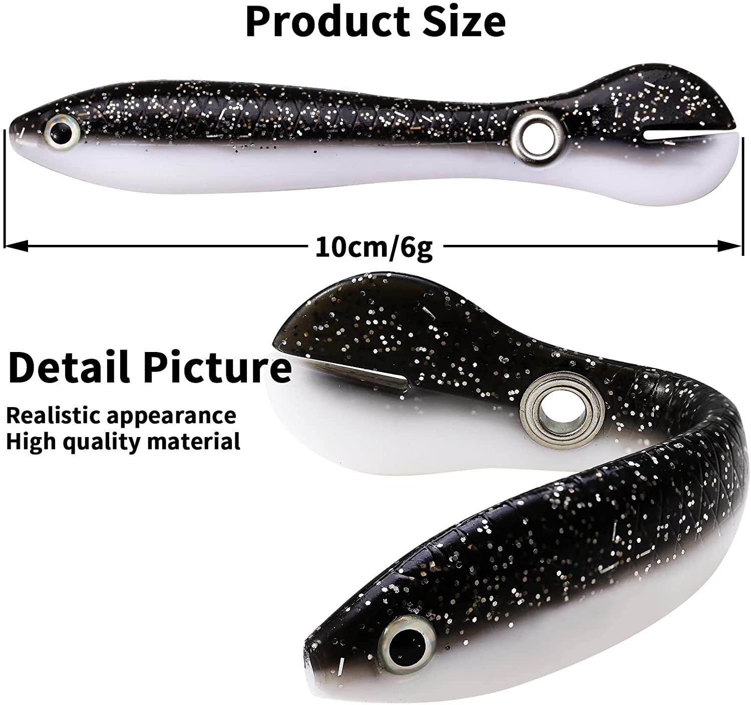 🎁Winter Fishing Sale 49% OFF🐠Soft Bionic Fishing Lures