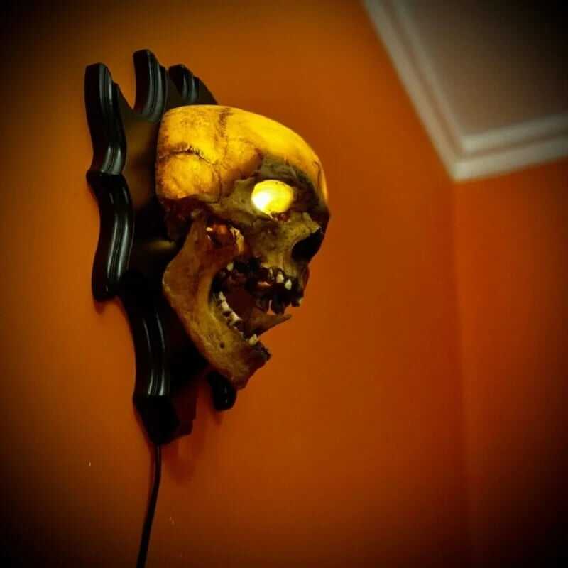 💥💀Skull lamp“Singing head”night light