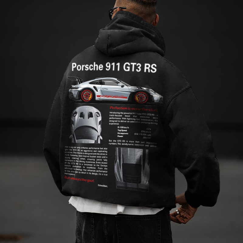 Men's Racing Car Hoodie