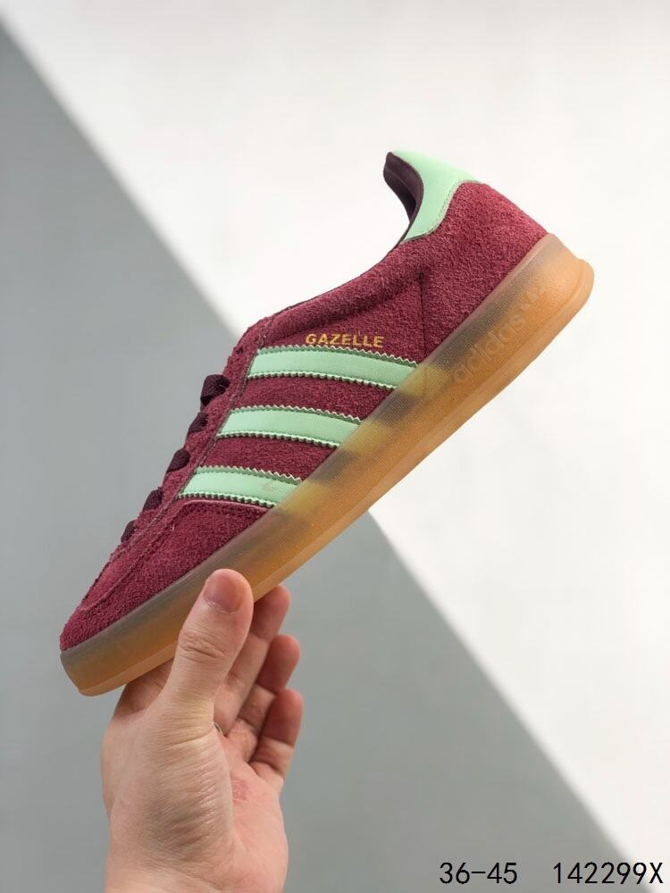 Adidas Gazelle 'Shadow Red/Semi Green Spark/Gum'