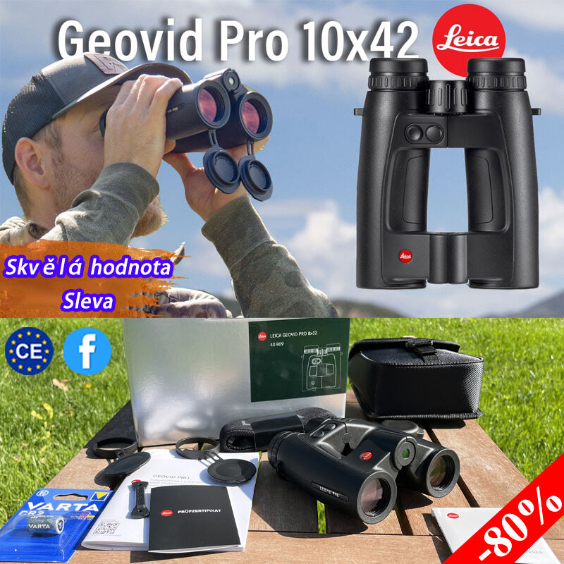 [110. výročí Leica] Dalekohled Geovid Pro (8x32/42/10x32/42) časově omezená akce