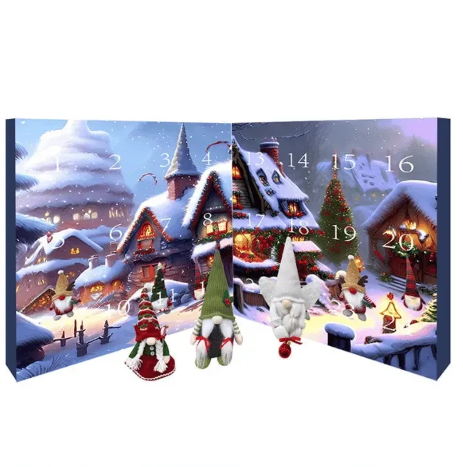 This Week Special Sale 55% OFF🎅2024 Christmas Gnome Advent Calendar