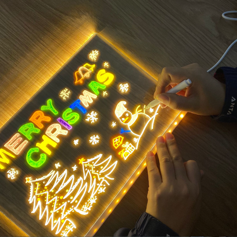 ✨🪄LED Acrylic Message Board