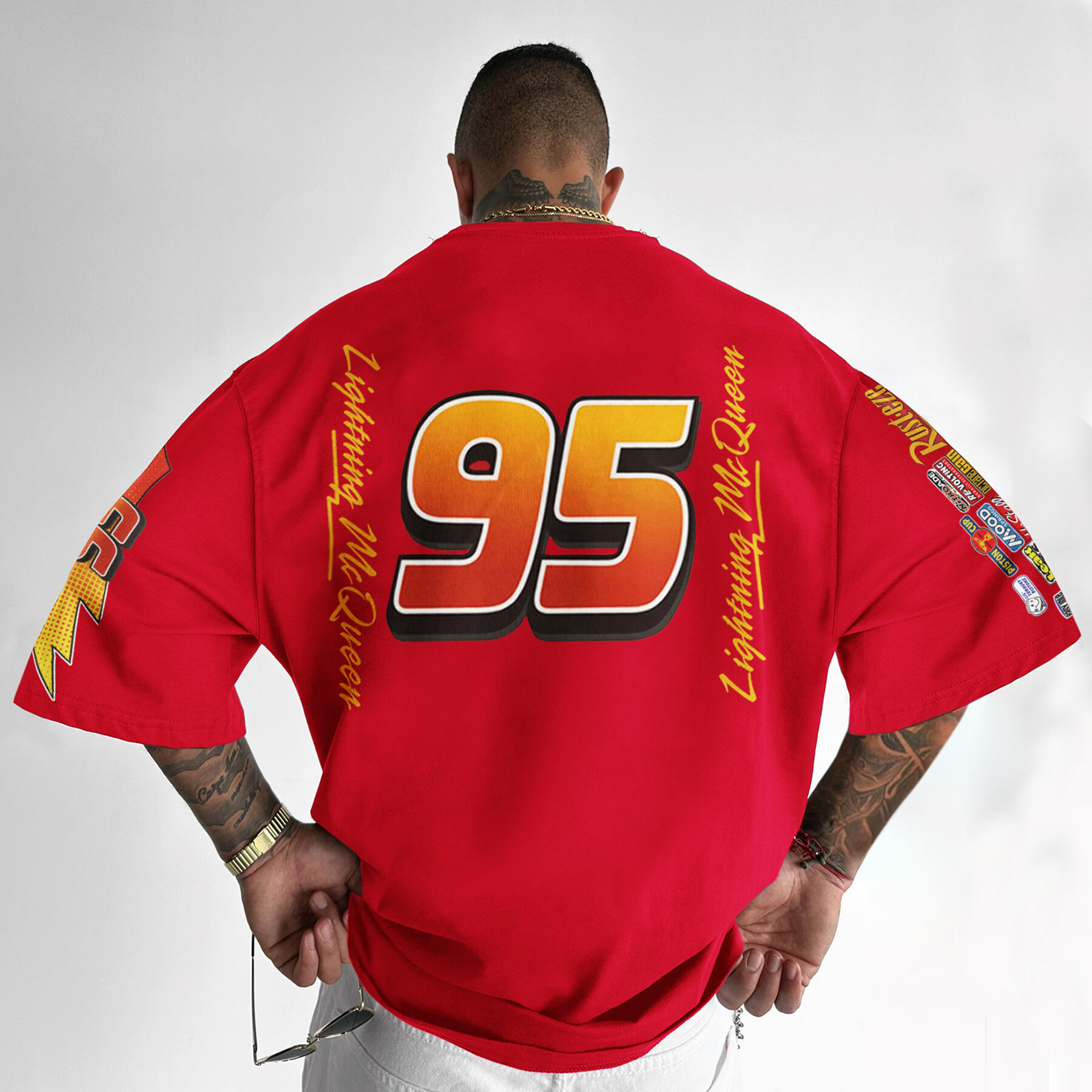 Oversize SUDADERA DEL RAYO MCQUEEN T-shirt