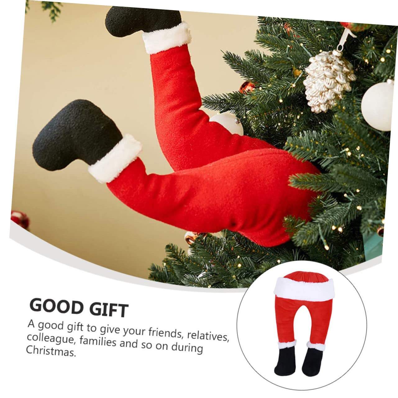 🔥Christmas Sale 🎅Santa Legs Christmas Decoration