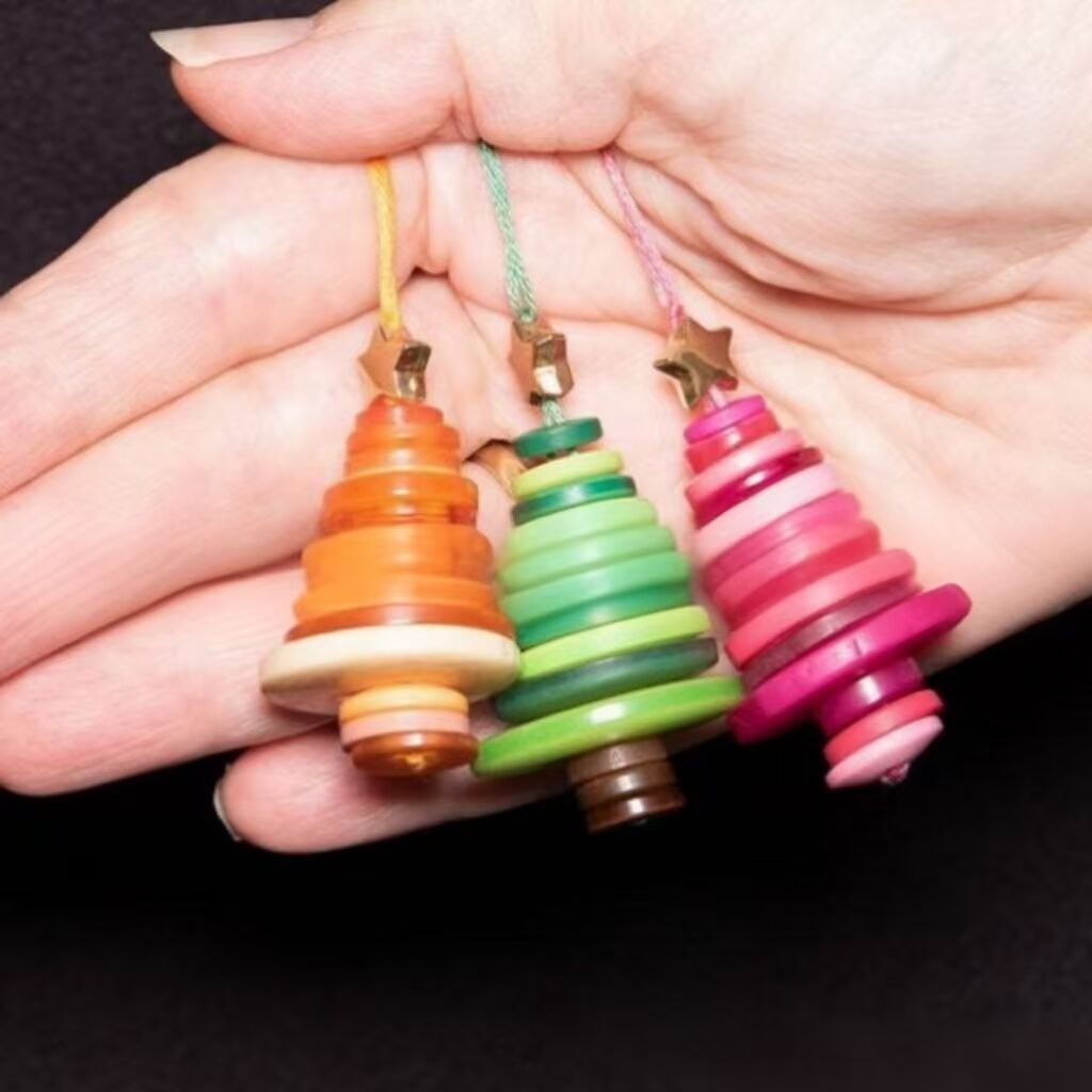 💥Christmas Sale🎄Make Your Own Button Christmas Tree Kit