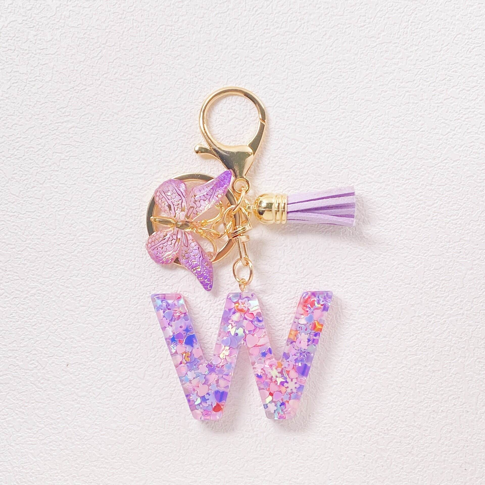 ⏰BUY 1 GET 1 FREE ONLY TODAY🌼Initial Letter Keychains🦋