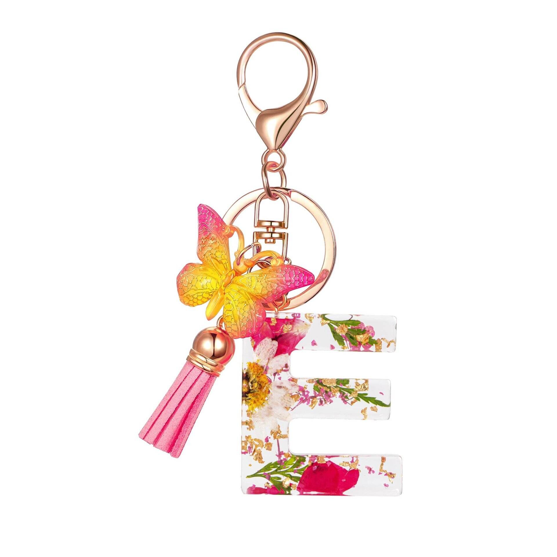 ⏰BUY 1 GET 1 FREE ONLY TODAY🌼Initial Letter Keychains🦋