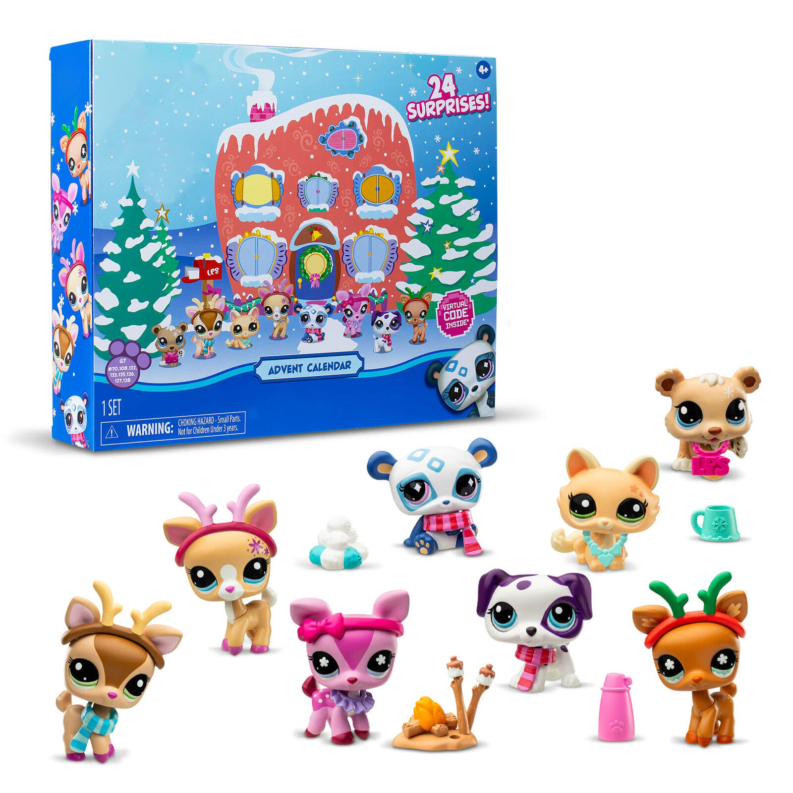 🎄Christmas Sale 49% OFF - 📅 Littlest Pet Shop 24 Days of Surprises Advent Calendar - 📍2024