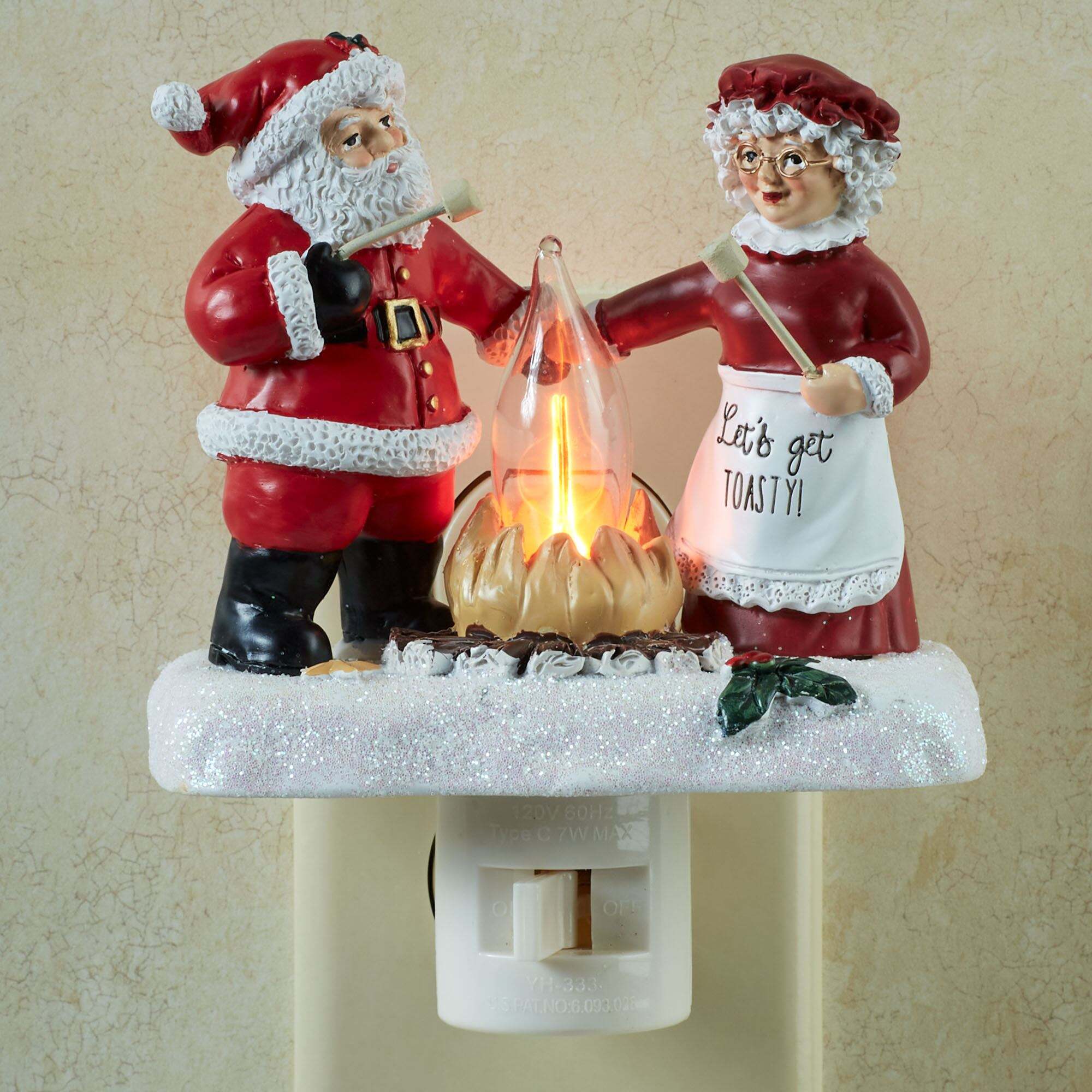 🎄2024 ✨Marshmallow Snowmen Flicker Nightlight