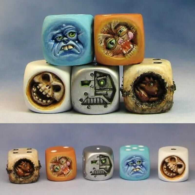 Monster Dice(set of 5 pcs)