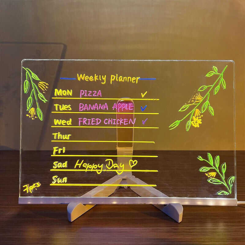 ✨🪄LED Acrylic Message Board