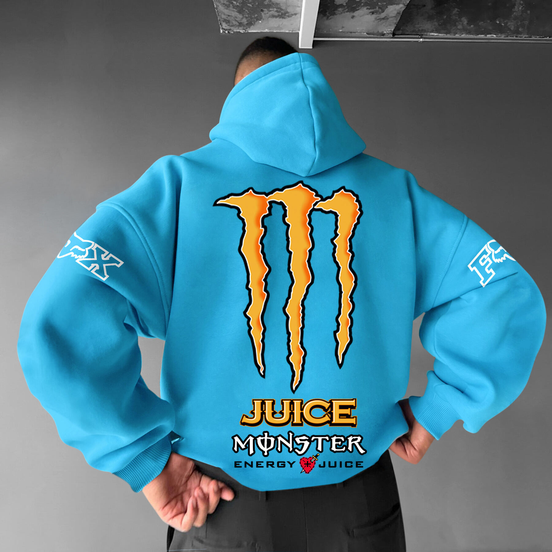 Oversize Energy Drink Style Hoodie