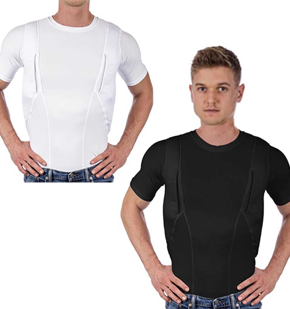 MEN/WOMEN'S CONCEALED LEATHER HOLSTER T-SHIRT✨