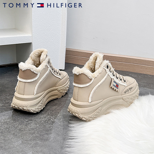 Tommy Hilfiger® Damskie Ciepłe Buty Zimowe – Kolekcja 2024