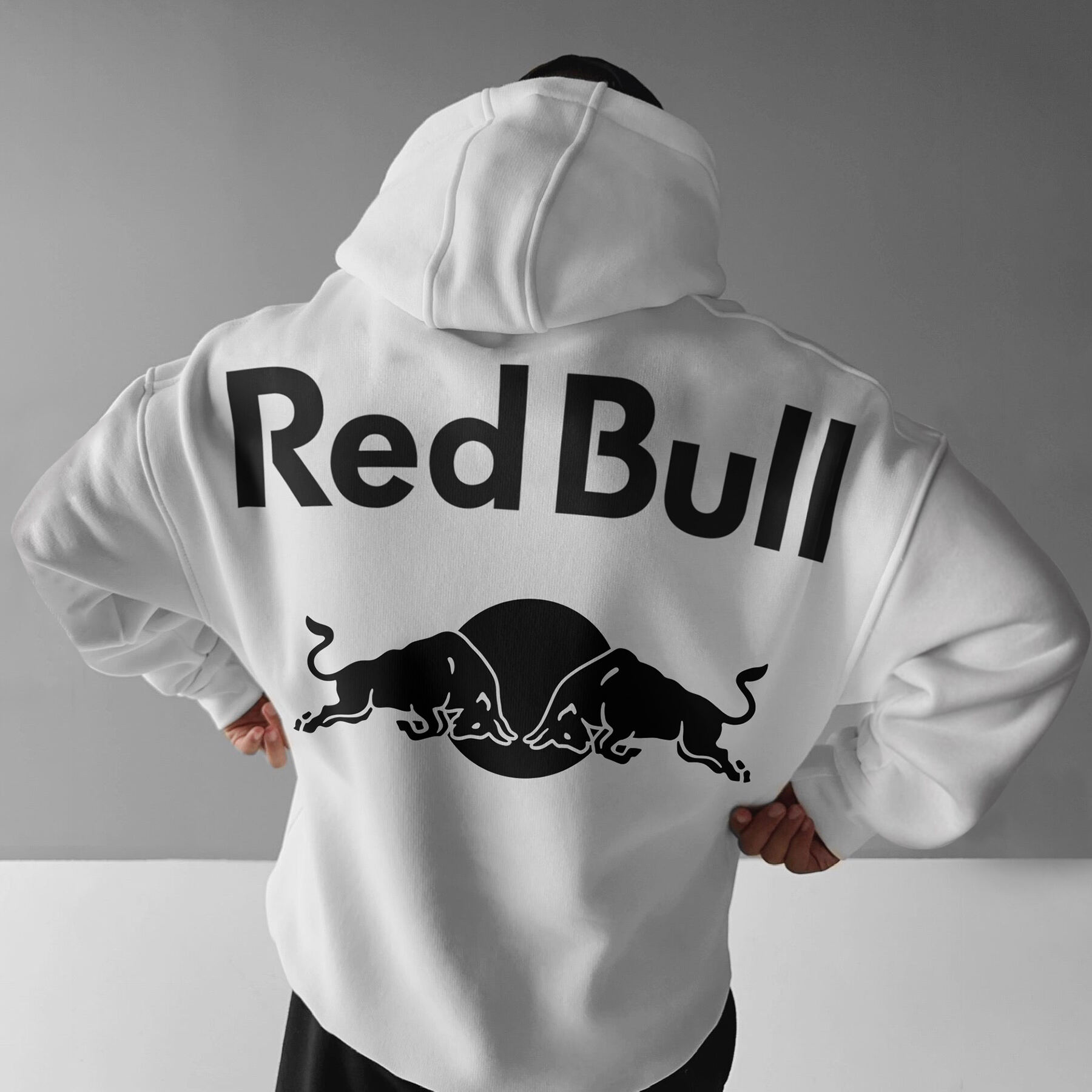 Oversized Red Bull Hoodie