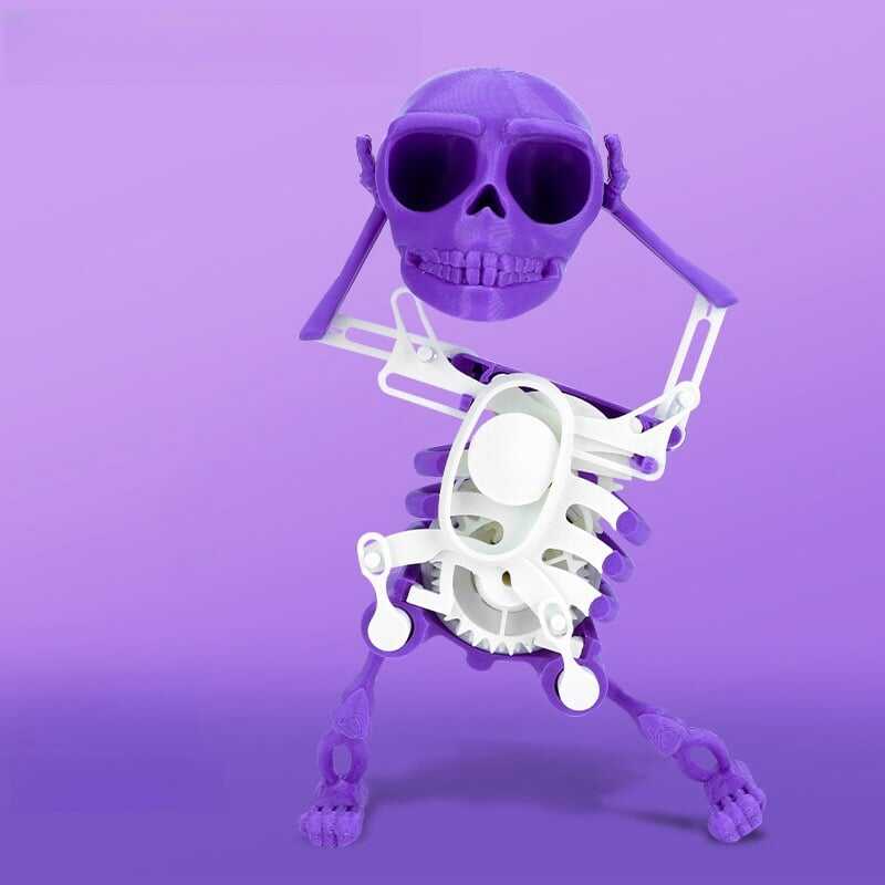 🔥3D Printed Dancing Skeleton