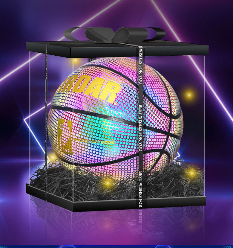 🎁HOLOGRAPHIC REFLECTIVE GLOWING BASKETBALL