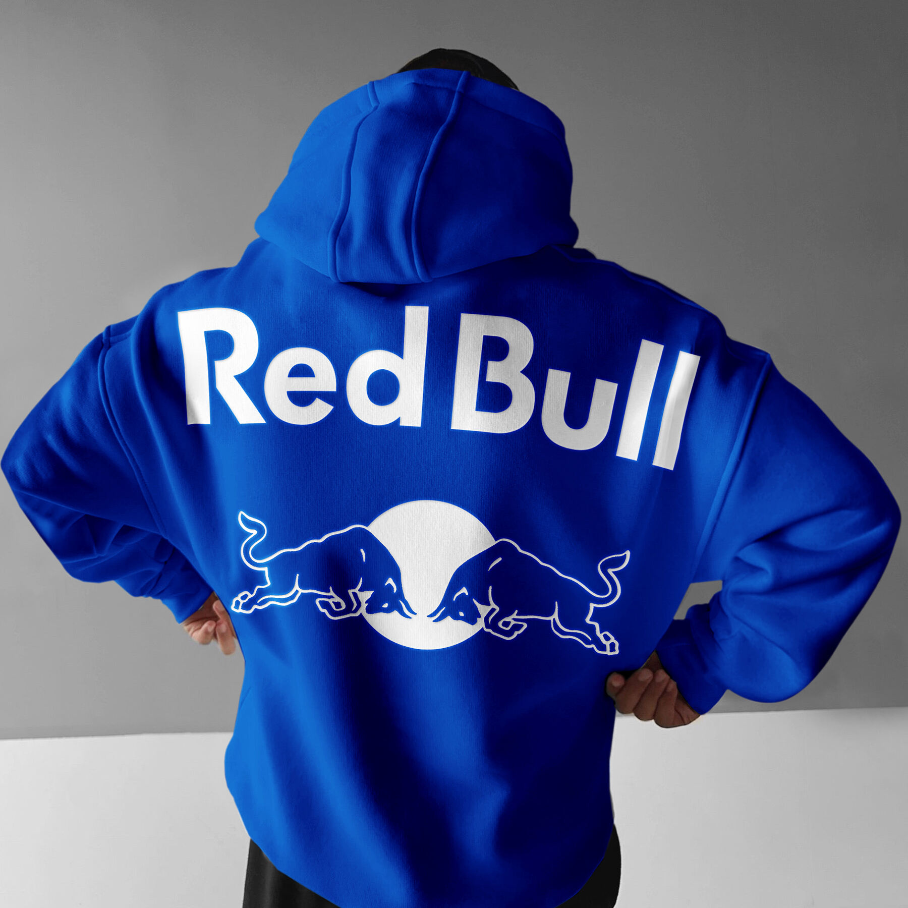 Oversized Red Bull Hoodie