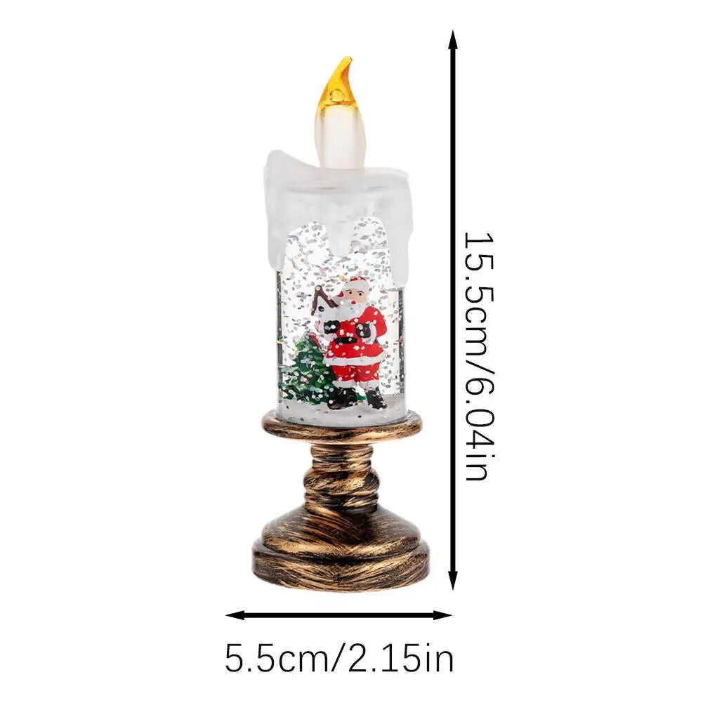 💥Christmas Sale🎄Glitter Glow Flameless Christmas Candles