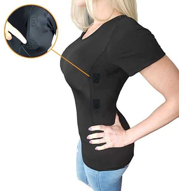 MEN/WOMEN'S CONCEALED LEATHER HOLSTER T-SHIRT✨