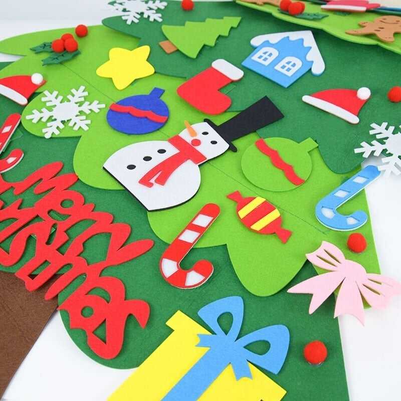 🎄Christmas Pre-sale 60% OFF🎁DIY Felt Christmas Tree Set