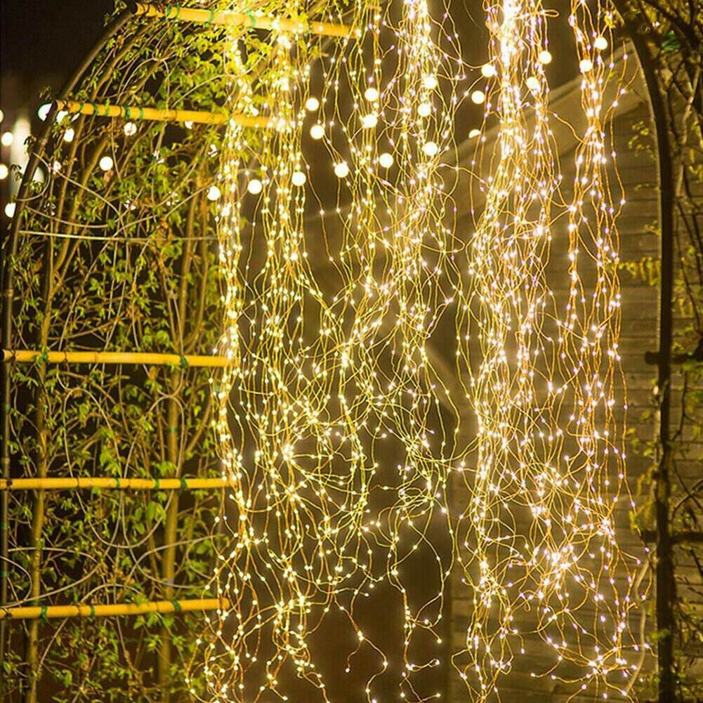 🌲CHRISTMAS HOT SALE - 49% OFF - 8 Modes 100-600 Christmas LED Firefly Twinkle String Lights