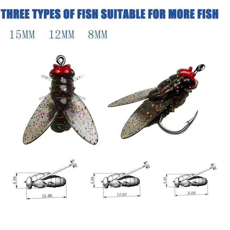 💥Hot Sale 60% OFF🎣Bionic Fly Fishing Bait(20PCS)