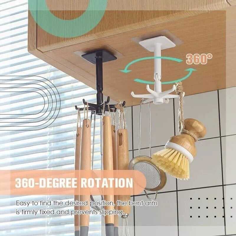 360° Rotating Folding Hook