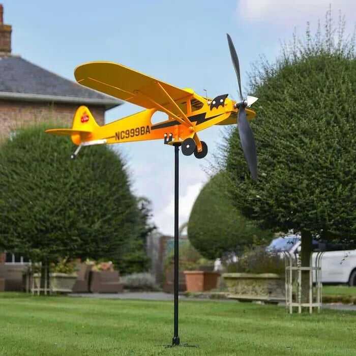 🔥60%OFF-Piper J3 Cub Airplane Weathervane🎁New Year's gift for flight lovers