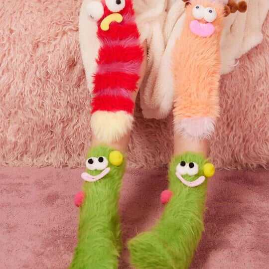 Warm Cozy Fluffy Cartoon Monster Socks🔥HOT SALE 50%OFF 🔥