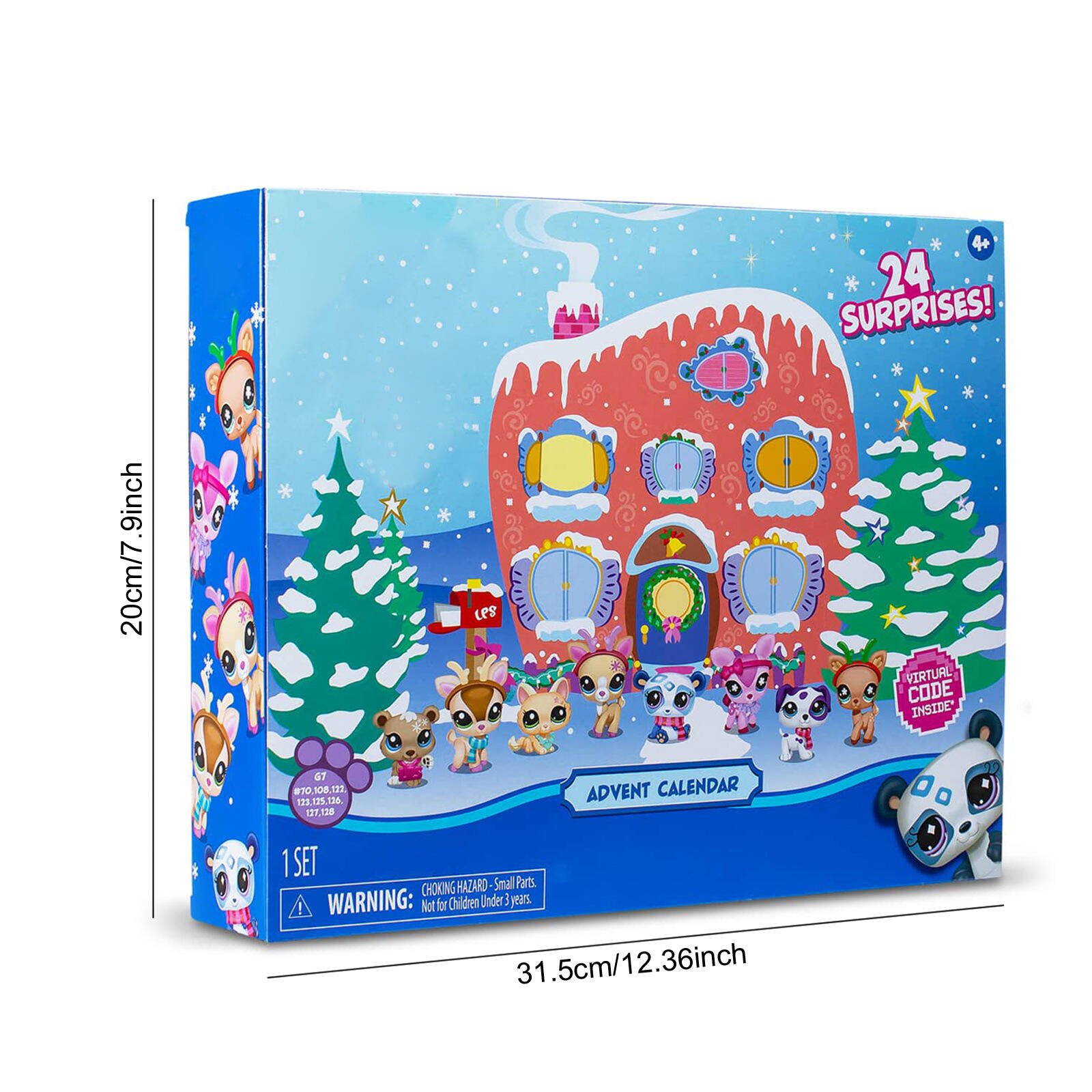 🎄Christmas Sale 49% OFF - 📅 Littlest Pet Shop 24 Days of Surprises Advent Calendar - 📍2024