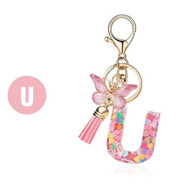 ⏰BUY 1 GET 1 FREE ONLY TODAY🌼Initial Letter Keychains🦋