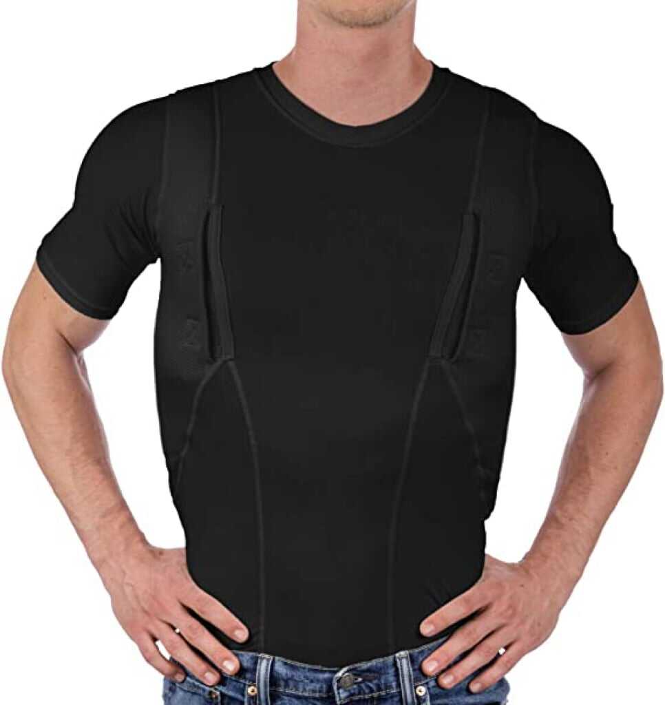 MEN/WOMEN'S CONCEALED LEATHER HOLSTER T-SHIRT✨