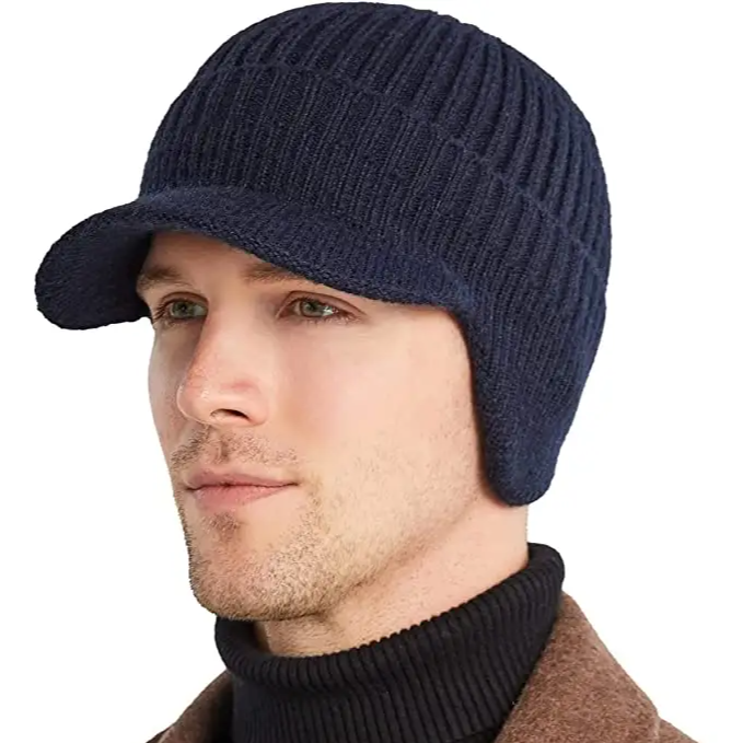 🔥Christmas Sale 60% OFF 🥶Elastic Warm Ear Protection Knitted Hat☃️