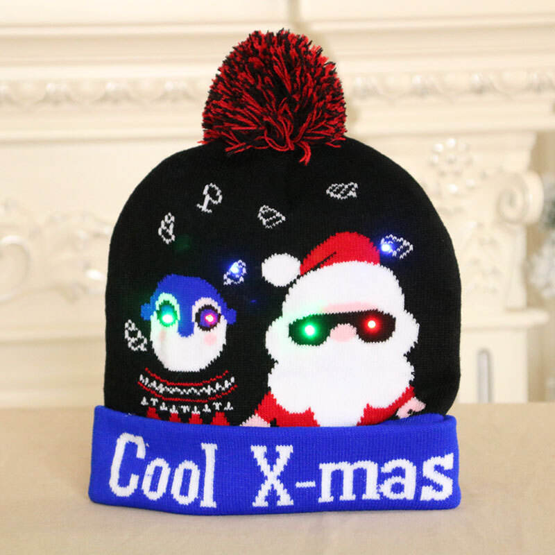 🎄 Early Christmas Sale 70% OFF🎄Christmas Theme LED Beanies