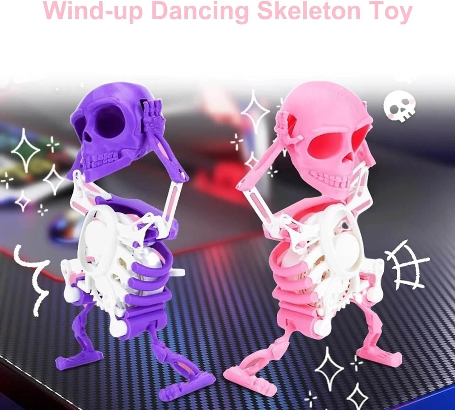 🔥3D Printed Dancing Skeleton