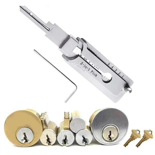 🔥Last day Clearance Sale-50% OFF--Stainless Steel Key Decoder--🔥🔥Buy More Free More!!