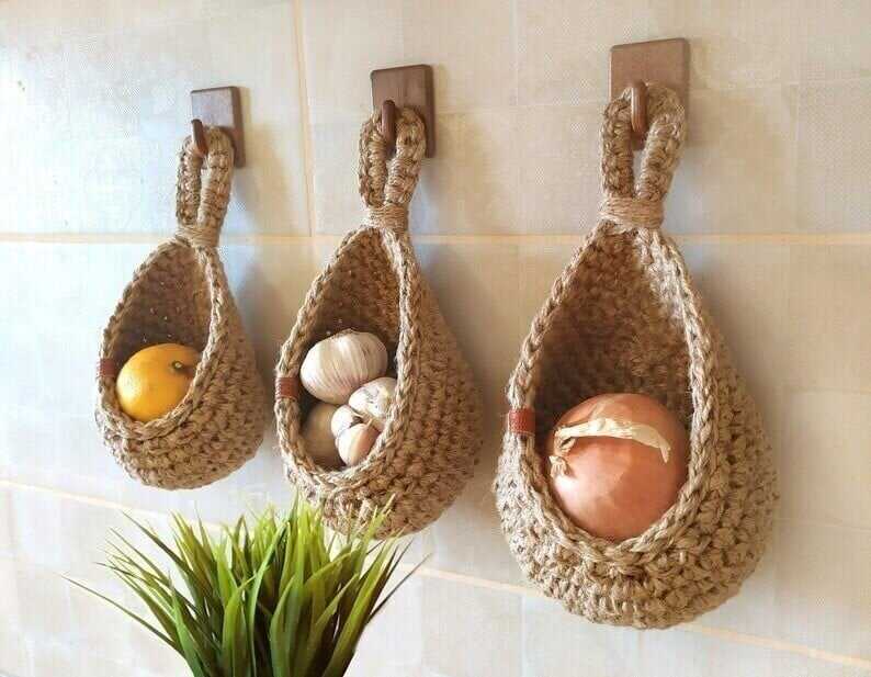 🔥CHRISTMAS SALE60% 🛍️OFF-Hanging Wall Vegetable Fruit Baskets