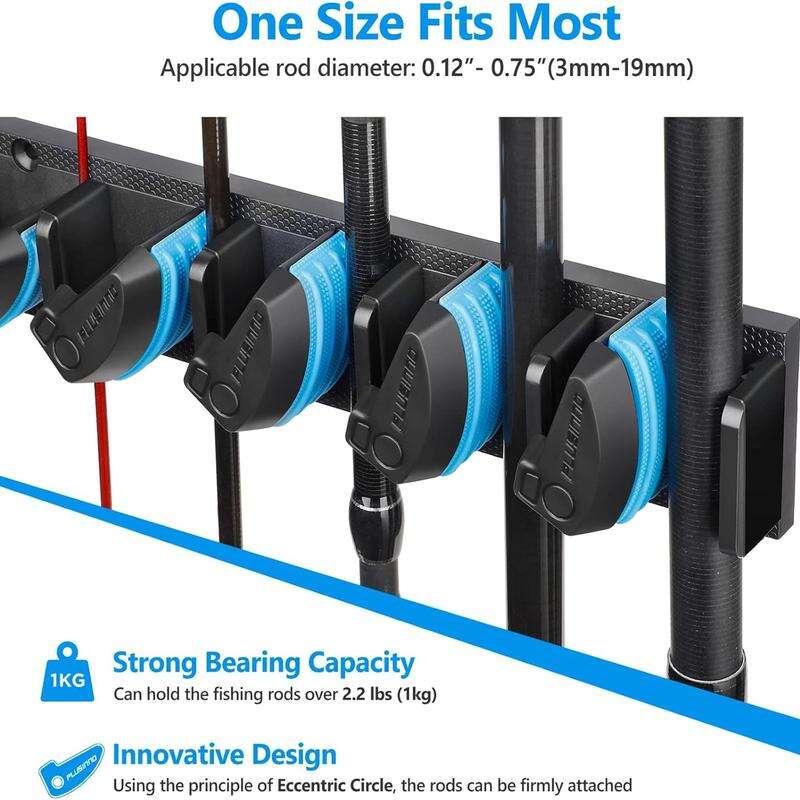 🎣Wall Mounted Fishing Rod Rack🔥Buy 2 Save Half