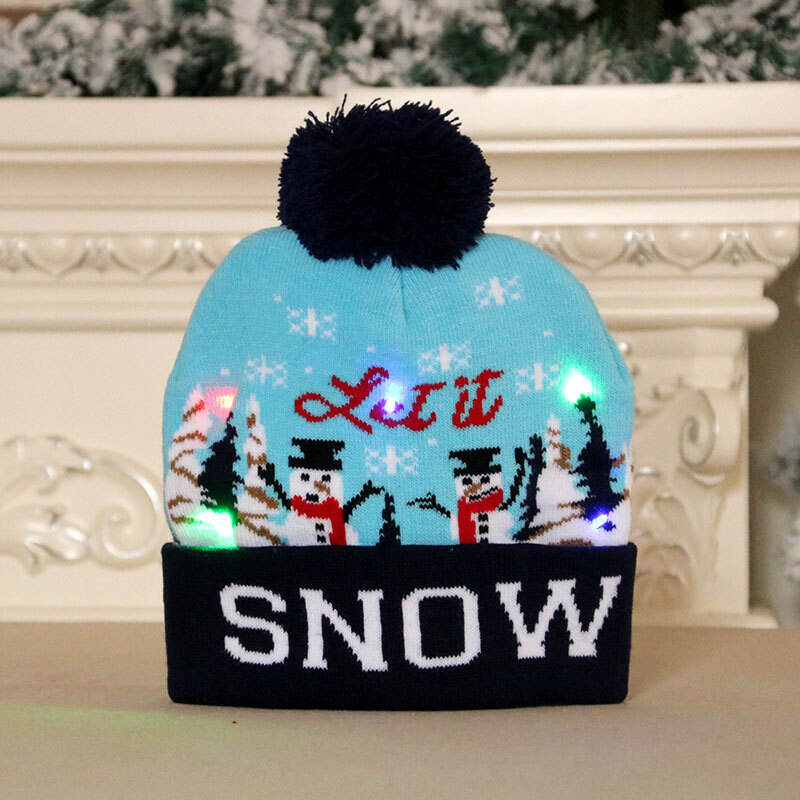 🎄 Early Christmas Sale 70% OFF🎄Christmas Theme LED Beanies