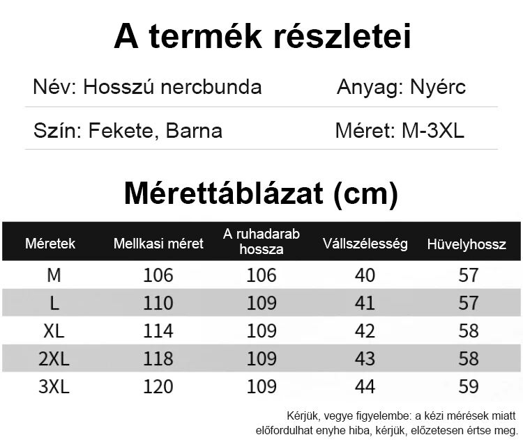 kiárusítás- Hosszú nercbunda