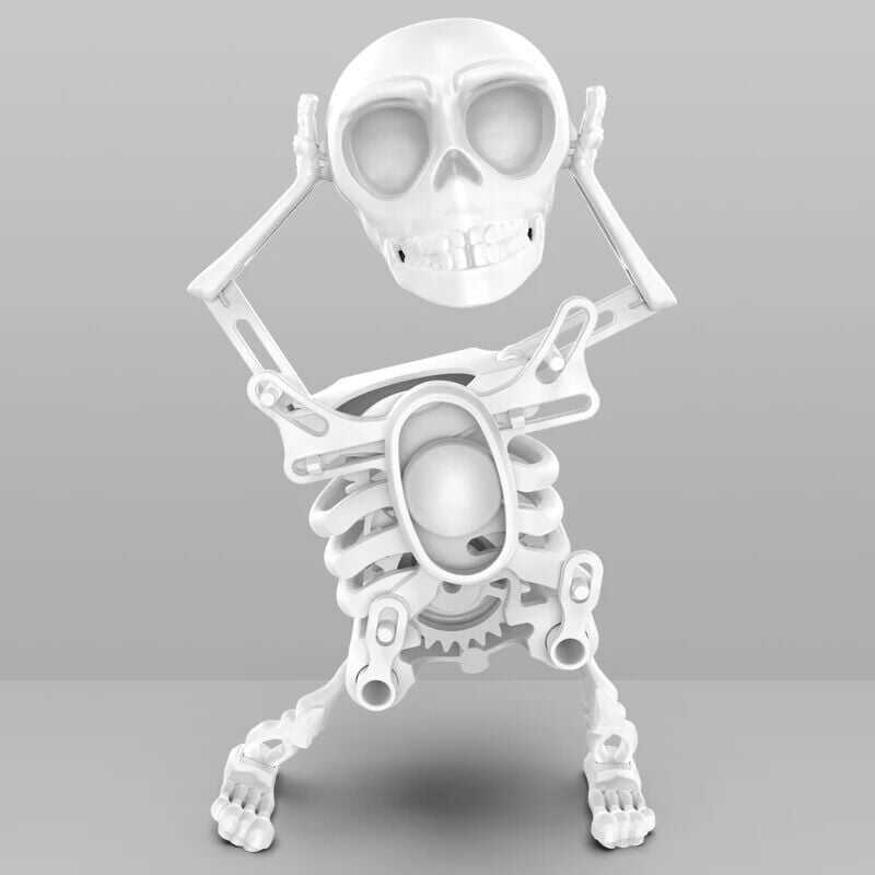 🔥3D Printed Dancing Skeleton