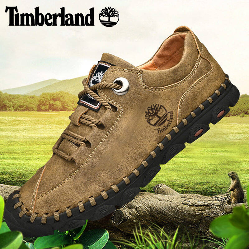 Timberland  Skórzane buty męskie z miękką podeszwą