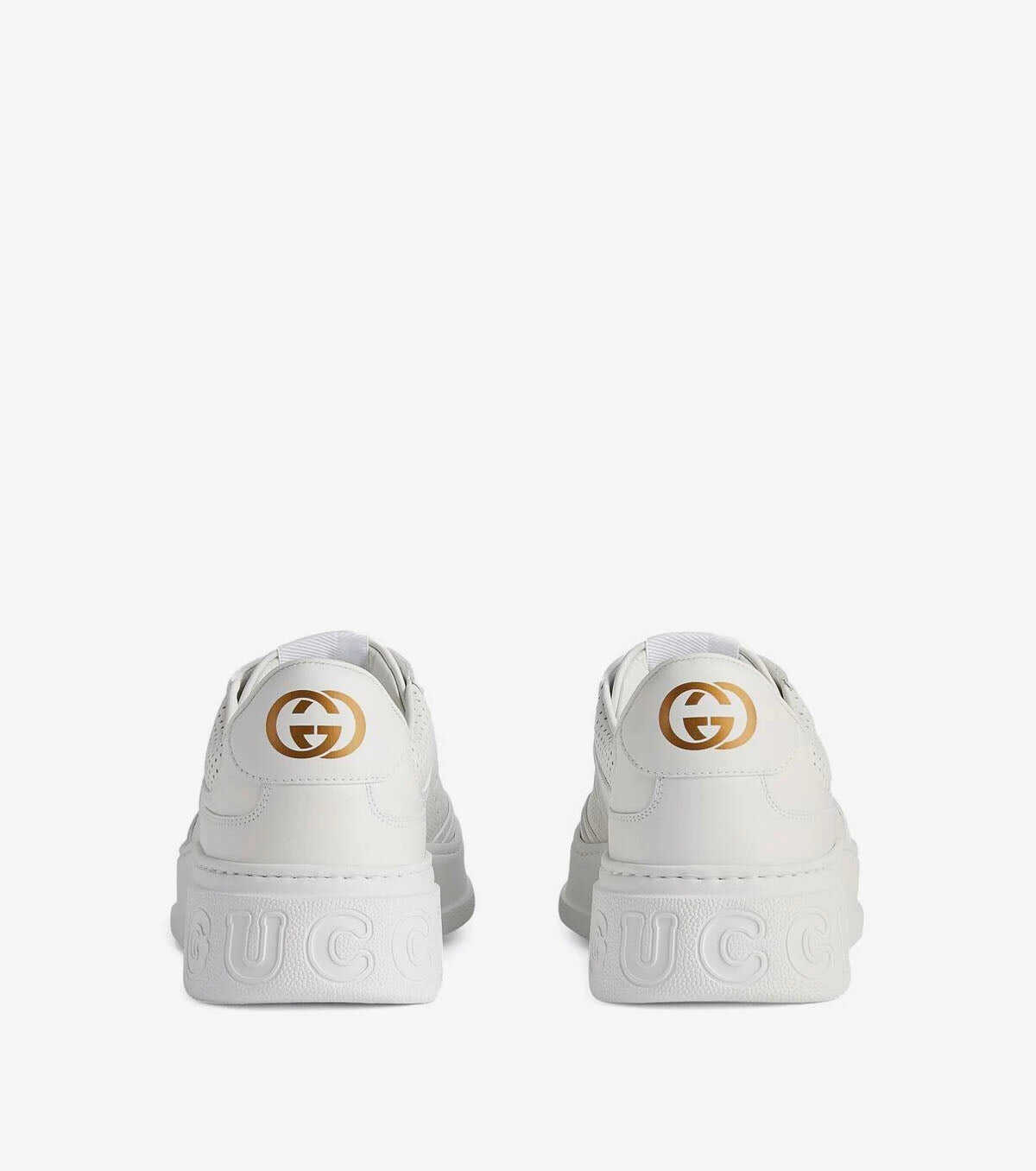 GG embossed low-top