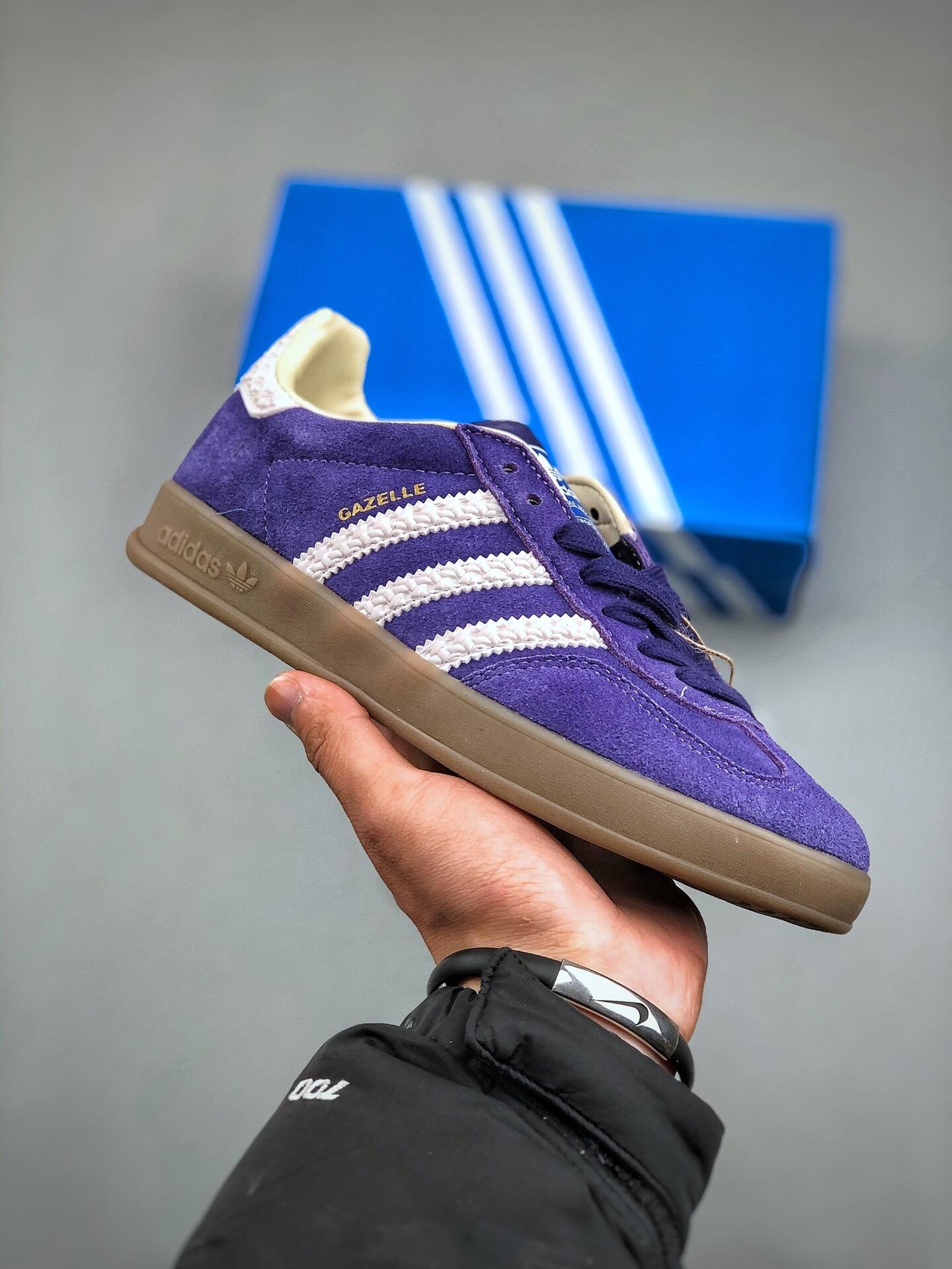 Adidas Gazelle 'Purple White'